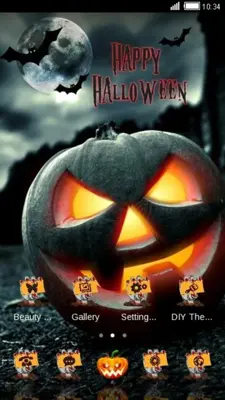 Halloween C Launcher android App screenshot 0